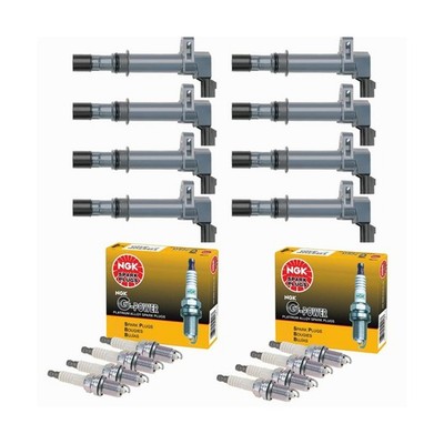Ignition Coil Packs UF270 & NGK Platinum Spark Plugs Replacement For 2000 200...