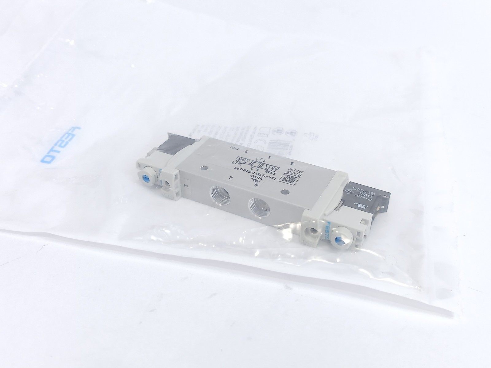 Festo 566502 VUVG-L14-P53E-T-G18-1P3 Solenoid Valve