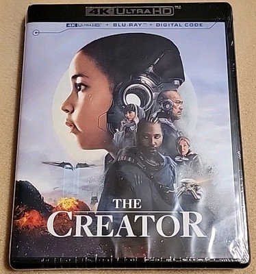 NEW The Creator (4K Ultra HD, Blu-ray, Digital, 2023) SEALED, Gemma Chan