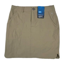 Eastern Mountain Sports EMS Compass Series Skort Women's Size 0 Khaki Hiking New