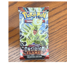 Pokémon Scarlet & Violet Obsidian Flames Booster Pack 10 Cards English 2023