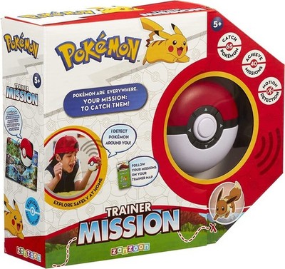 Zanzoon Pokémon Trainer Mission Dutch Language Electronic Handheld Pokeball Game