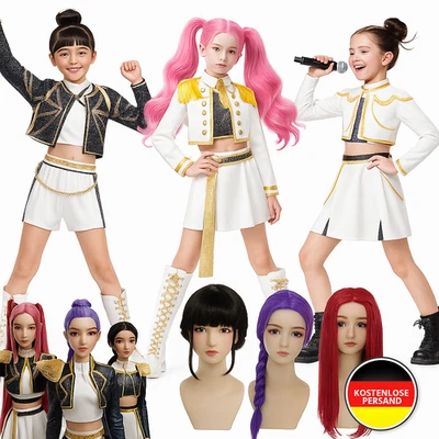 MARKENLOS Vestito Halloween Bambina Rumi Zoey Mira Costume Bambini Cosplay Vestito Fantasia Festa