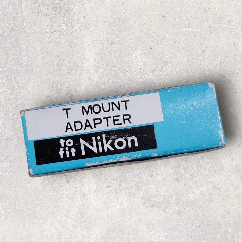 Vintage Kalt T-Mount Adapter for Nikon F Cameras Japan w/ Box NOS - Image 3 of 4