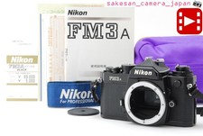 Light meter works  Exc 5 Nikon FM3A 35mm SLR Film Camera Body From JAPAN