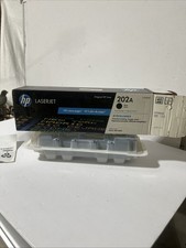 HP 202A Black Original LaserJet Toner Cartridge CF500Ak Open Box