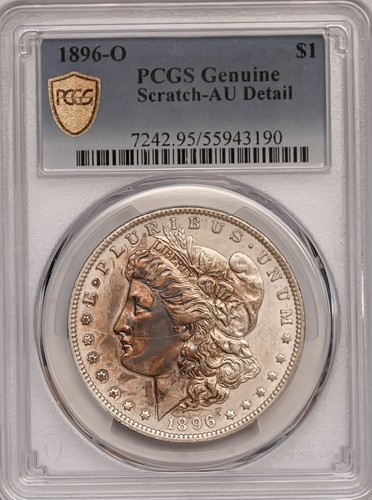 1896-O Morgan Silver Dollar $1 – PCGS AU Detail (Scratched / Cleaned)