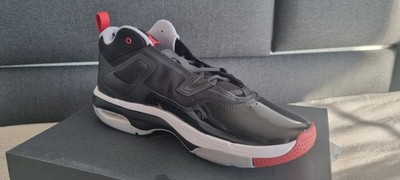 Jordan Stay Loyal 3 Schwarz/Weiß/Wolf Grey/Varsity Red  Größe 43  FB1396-006