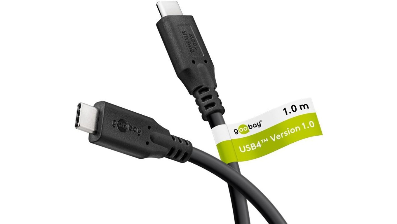 USB-C™ Cable, USB4™, 100W, 20Gbps, Power Delivery, m 74195