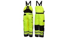 Pyramex RWB4610X5 RWB46 Series- Pants H-Vis Winter Bib Pants in Lime- 5XL