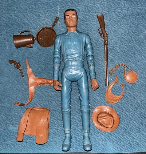 Marx Johnny West BOW CXR Custom Cowboy Jed Gibson On Maddox Body + Accessories