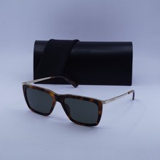 Saint Laurent SL 765 004 Havana/Gold/Grey 56-17-145 Sunglasses New Authentic