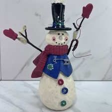Uncle Artie Hallmark Snowman Top Hat Buttons ...
