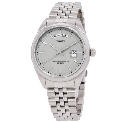 #ad Timex Legacy Quartz Gray Dial Men#x27;s Watch TW2V67900 $103.88