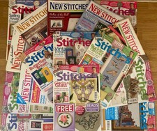 New Stitches-Mary Hickmott Mags. Issues 2 - 242. Cross stitch, Hardanger + more