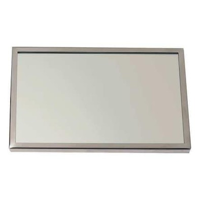 See All Industries Al2436g 36 In ''H X 24 In ''W, Framed Mirror, Aluminum