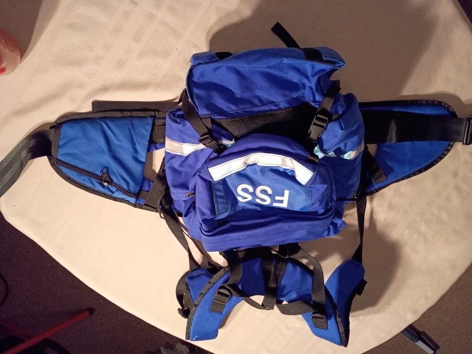 FSS Wildland Firefighter Personal Grande Paquete Azul Foto 2 de 4