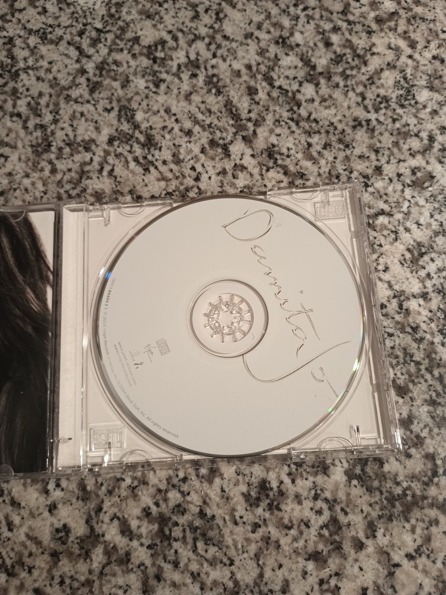 Janet Jackson Signed Damita Jo Autographed Signed CD Cover Insert