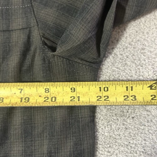 Dri-Duck Paseo Plaid Shirt Men’s Small Gray Vented Back Hiking Button Up NWT - Picture 14 of 20