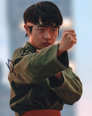 BEN WANG SIGNED PHOTO (4) KARATE KID LEGENDS