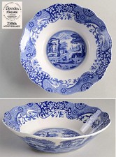 Spode Blue Italian 10" Daisy Bowl 250th Anniversary 11901171