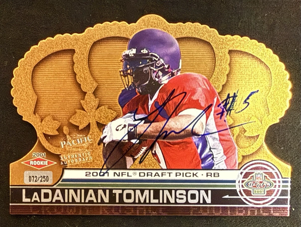 LaDainian Tomlinson Rookie Football Trading Cards & Accessories