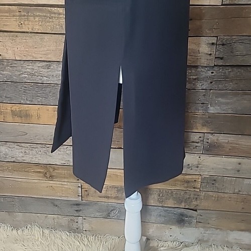 Long Vest Womens XS NWT Black Worthington Business Professional Meeting Top - Picture 5 of 12