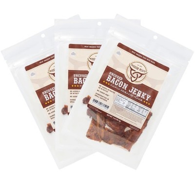 Mission Meats Candied Sriracha Bacon Jerky   Delicious Savory & Sweet Snack, ...