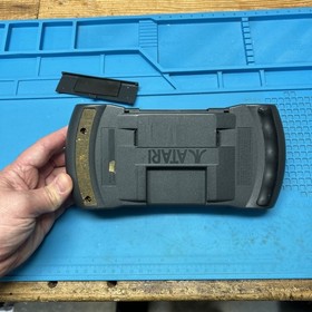 Atari Lynx II 2 Console System For Parts or Repair w/Battery Cover A