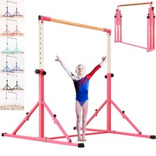 5 Ft Fold Gymnastic Bar Kip Bar for Kids and Girl and Teenage Home and Club Use