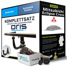 Für MITSUBISHI Eclipse Cross GK Anhängerkupplung abnehmbar +eSatz 13pol 02.2021-
