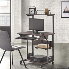 32x24x50 Rolling PC Tower Cart 75lb Shelf Loc...