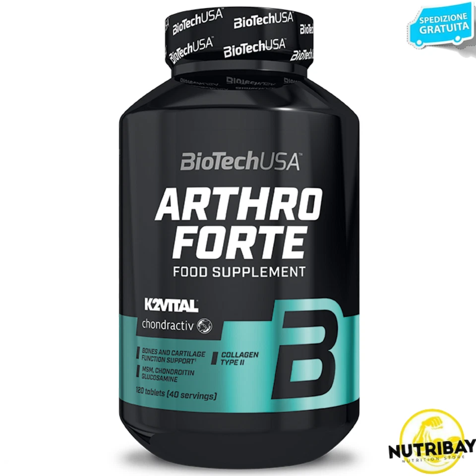Biotech USA Arthro Forte 120 cpr Glucosamina Condroitina Msm