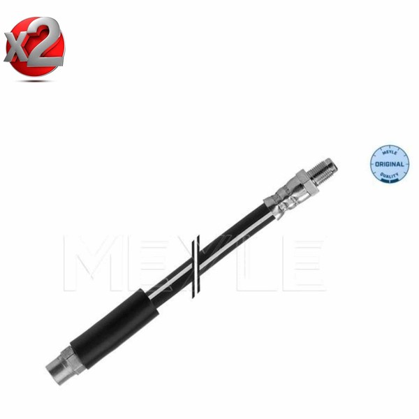 Meyle 2X Bremsschlauch Hinten Passend FüR Audi 100 2.6 2.3 E-image