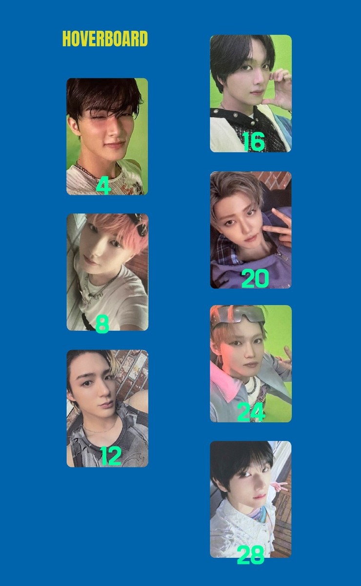 NCT DREAM - Go Back To The Future PHOTOCARD hoverboard/digipack