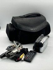 Used SONY DCR-HC36 Mini DV Hybrid Camcorder W/case No Battery.