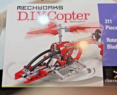 NIB Mechworks D.I.Y. Copter #4169 - 211 Pcs Set With Rotating Blades - Image 1 of 4