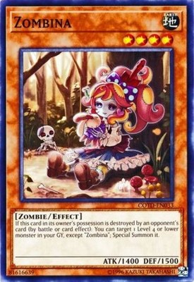Zombina - COTD-EN033 - Common - Unlimited Edition - Lightly Played