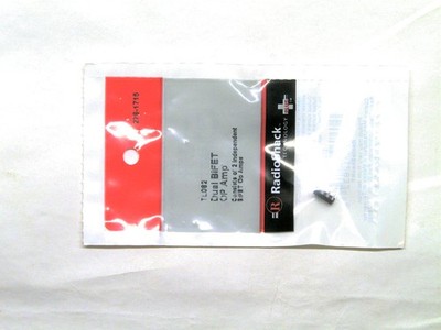 lot of (4) Radioshack 276-1715 TL082 DUAL BIFET Op Amp Mini Dip Ic 8-