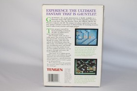 Gauntlet NES Nintendo Complete CIB Authentic! Good Condition! Circle Seal!