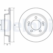 Disque de frein Kia SOUL