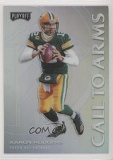 2020 Panini Playoff Call to Arms Silver Prizm Aaron Rodgers #CA-10 0b3