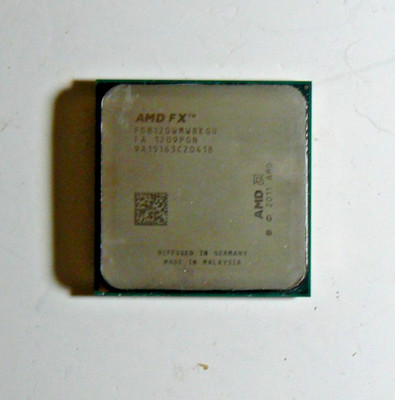 AMD FX-8120 3.1GHz (4.0GHz Turbo) 8-Core CPU FD8120WMW8KGU Socket AM3+ Processor