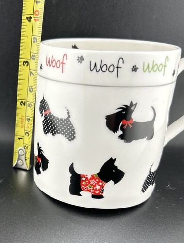 New Scottish Terrier Scottie Dog Mug Ceramic Mug / Cup Data Fine Bone China - Picture 4 of 4