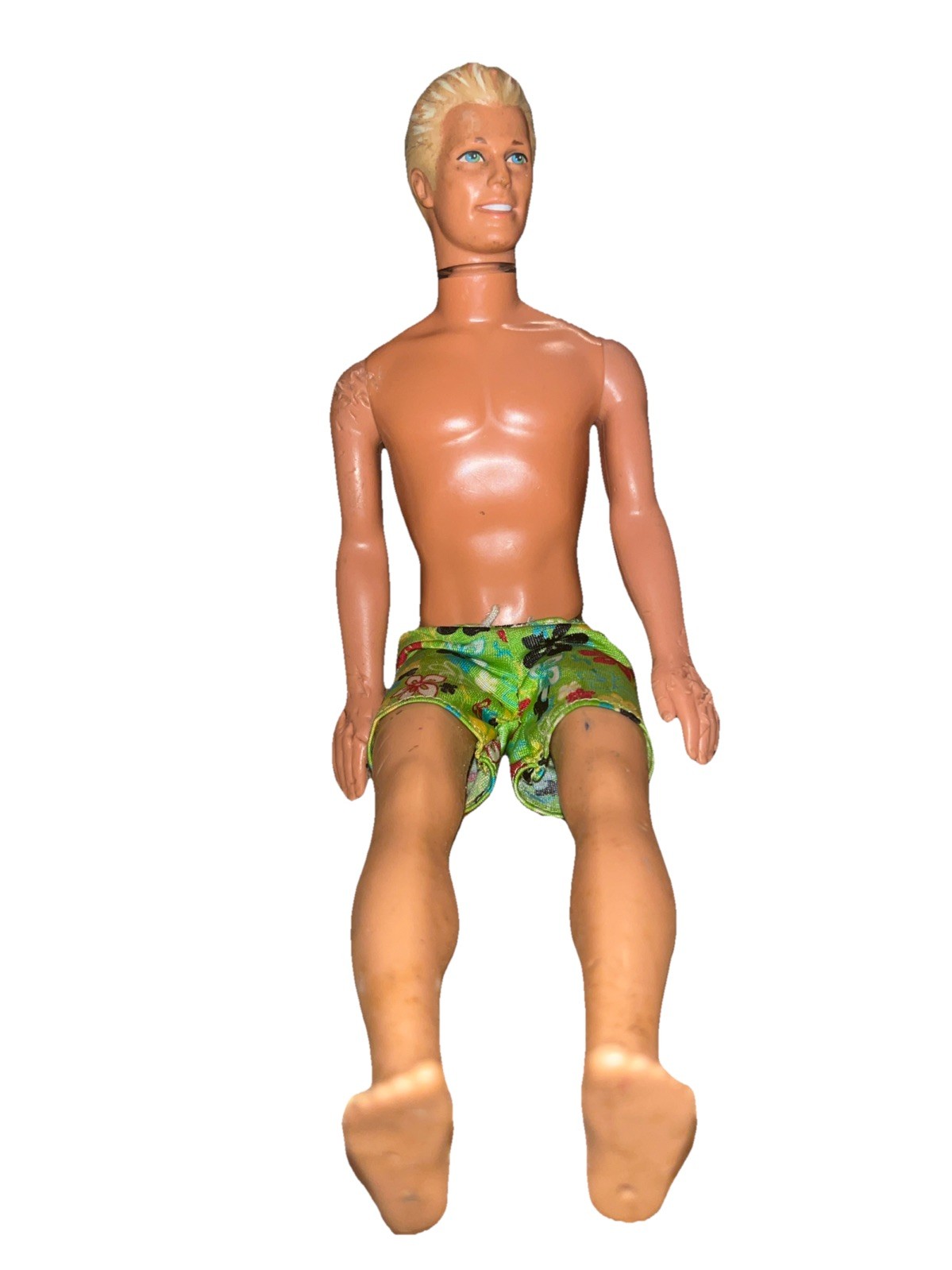 Mattel 1968 Mod BARBIE Sunset Malibu Ken Doll w/ Green Trunks