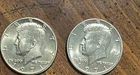 1971 PD BU Kennedy Half Dollars - 2 great coins from mint sets