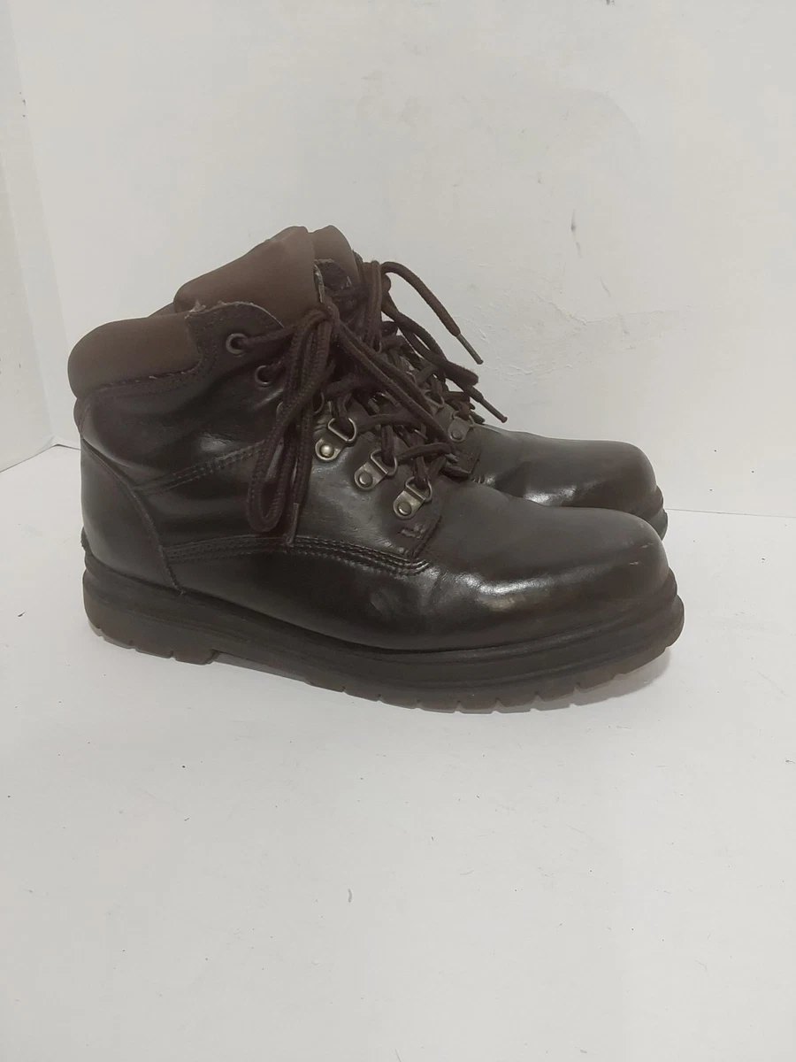 Route 66 Mens Black Suede Contrast Stitch Lace-Up Ankle Boots Size 8.5 Route 66 Black Boots for Men for Sale | Shop New & Used  main image 2