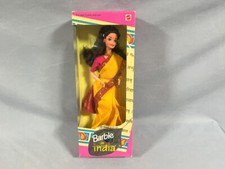 Vintage Barbie IN INDIA Dolls of the World DOTW Mattel NRFB MIB 9918