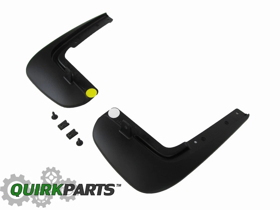 Chrysler Pacifica 2017-2024 protectores contra salpicaduras delanteros de lujo guardabarros Mopar OE nuevo Foto 2 de 4