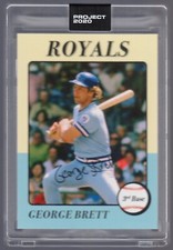 2020 Project Topps Online Exclusive #112 George Brett RC Oldmanalan /6558 QTY